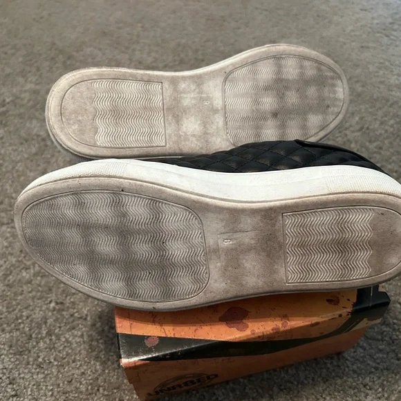 UNR8ED Black Quilted Sneakers - Picture 7 of 10